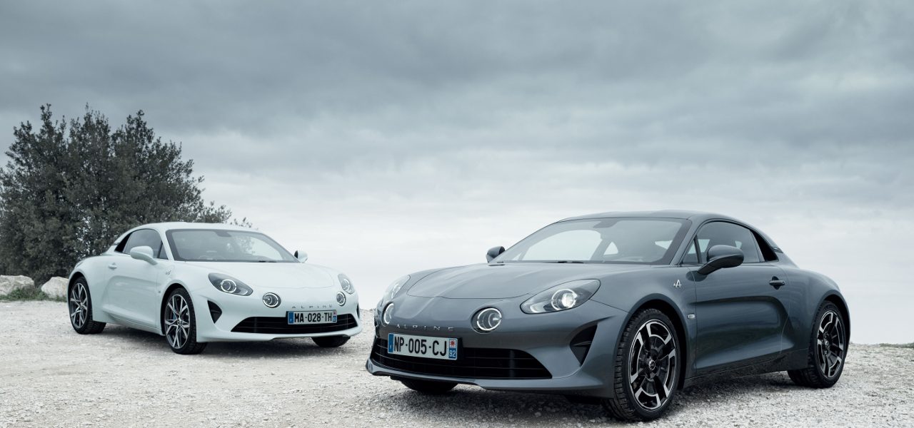 Titel 3 1280x600 - Alpine A110 (2018) - als "Pure" und "Légende" kommt die Rennflunder in Serie