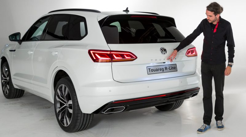 Neuer Vw Touareg 2018 Kommt Mit Mega Display Erste Sitzprobe