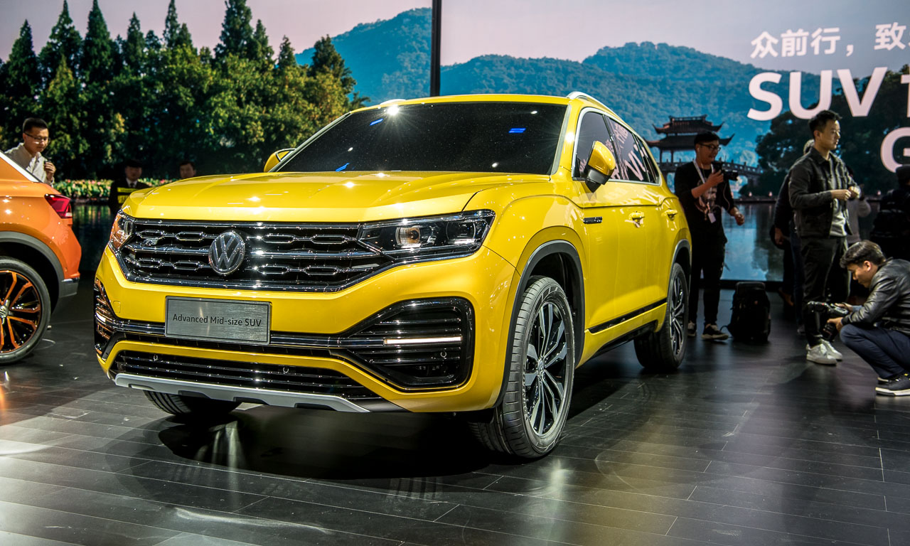 VW Volkswagen Touareg Premiere Peking 2018 SUV T Roc Langer Radstand Ateca SUV Offensive China AUTOmativ.de Benjamin Brodbeck 36 - Klare Ansage für China: Volkswagen bringt 12 neue SUV bis 2020