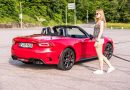 Abarth 124 Spider Test Fahrbericht AUTOmativ.de Benjamin Brodbeck Ilona Farsky Stefan Emmerich 718 Boxster Mazda MX 5 LQ 34 130x90 - Erste Sitzprobe im neuen Audi A1 (2018): Fesch, frisch und knackig!