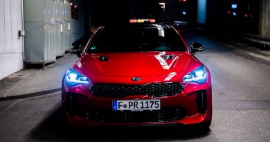 Kia Stinger GT 3.3 AWD 370 PS Fahrbericht und Test AUTOmativ.de Benjamin Brodbeck 56 390x205 - Mit dem Kia Stinger GT durch die Nacht: Wie gut sind die LED-Scheinwerfer?