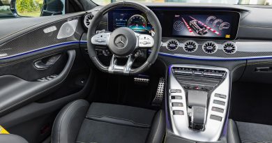 Mercedes AMG GT 4 Tuerer 4 Doors AUTOmativ.de Benjamin Brodbeck 390x205 - Das Cockpit des Mercedes-AMG GT 4-Türer sieht aus wie eine billige Spielekonsole