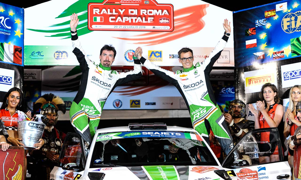 Rally di Roma 2018 Skoda Fabia R5 Fabian Kreim AUTOmativ.de Benjamin Brodbeck 68 - Der Reiz, eine Rallye hautnah mitzuerleben: Mit Skoda bei der Rally di Roma!