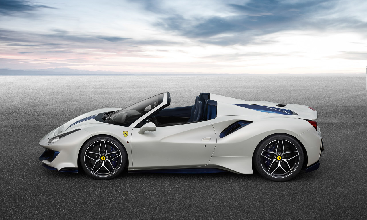 Ferrari 488 Pista Spyder AUTOmativ.de 2 - Der Ferrari 488 Pista Spider ist ein gutes Argument, um an seinem Teint zu arbeiten