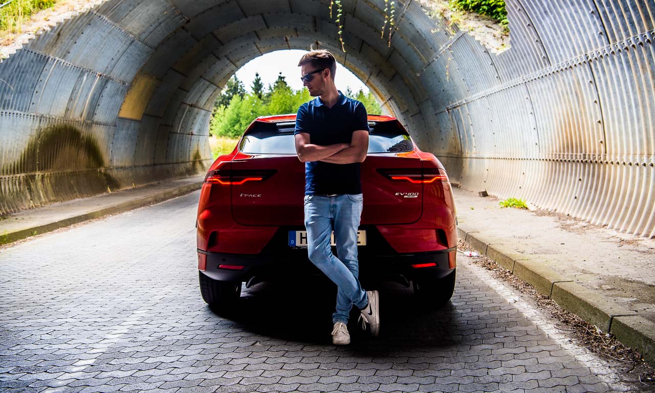 Jaguar I Pace 2018 im Fahrbericht und Test Elektroauto AUTOmativ.de Benjamin Brodbeck 37 - Testfahrt in einem Raumschiff: Jaguar I-Pace