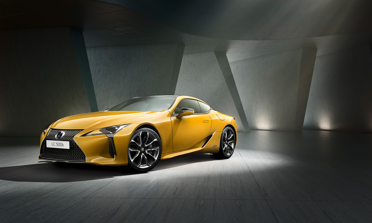 Lexus LC Yellow Edition 3 - Lexus LC Yellow Edition: Auroragelb für Innen und Außen