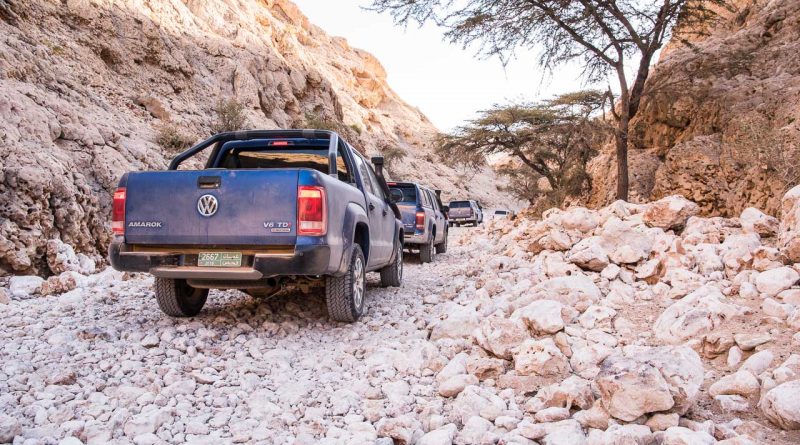 Volkswagen VW Amarok Experience Tour 2018 Oman VW Nutzfahrzeuge Volkswagen Nutzfahrzeuge VW Amarok Offroad AUTOmativ.de Benjamin Brodbeck 14 800x445 - Pick-Up Spezial mit VW Amarok, Toyota Hilux und Co: Unsere Top 5  Gelände-Pritschen!