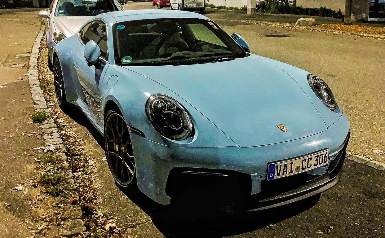 Porsche 911 Carrera 992 2019 Erlkoenig Spyshot AUTOmativ.de Benjamin Brodbeck 2 1 - Porsche 911 Carrera Generation 992 (2019): Alles über den neuen Elfer!