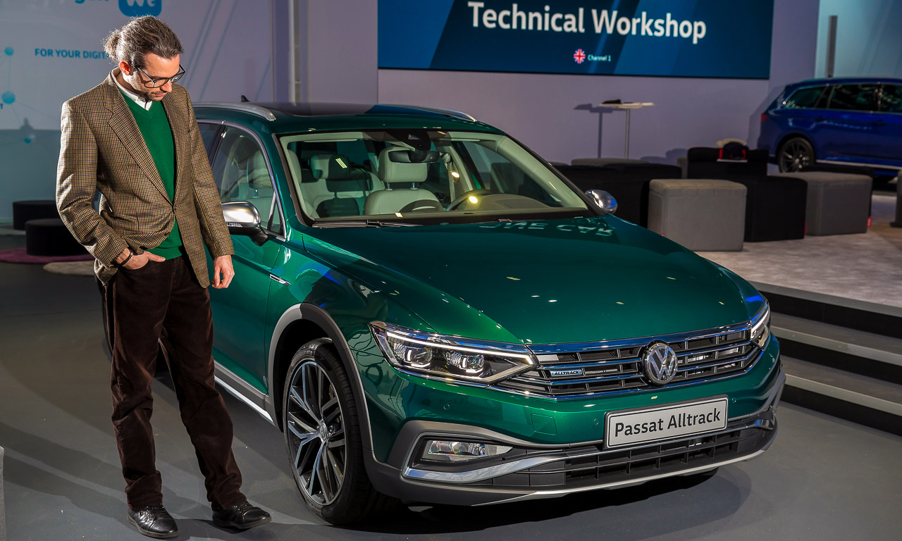 Neuer Vw Passat R Line Gte Alltrack 2019 Erste