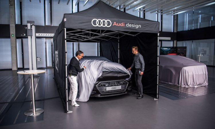 Audi A7 2018 Design Vorstellung Weltpremiere Sportcoupe Ingolstadt AUTOmativ.de Benjamin Brodbeck 11 750x450 - TOP SECRET: Hier entstehen die neuesten Audi-Modelle - Besuch im Audi Design Center