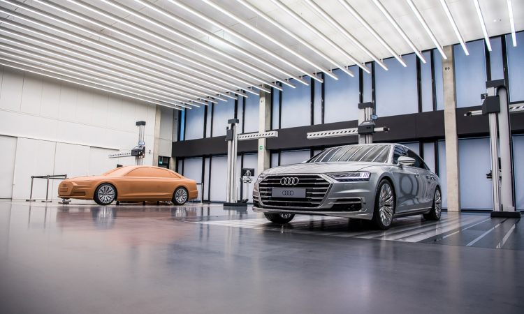 Audi A7 2018 Design Vorstellung Weltpremiere Sportcoupe Ingolstadt AUTOmativ.de Benjamin Brodbeck 3 750x450 - TOP SECRET: Hier entstehen die neuesten Audi-Modelle - Besuch im Audi Design Center