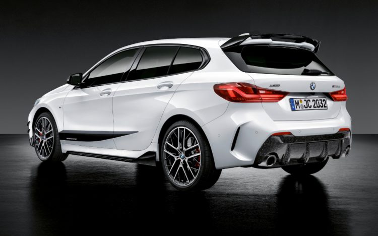 Neuer BMW 1er mit M Performance Parts 2020 LQ 6 750x468 - Der neue BMW 1er startet von Beginn an durch - mit M Performance Parts