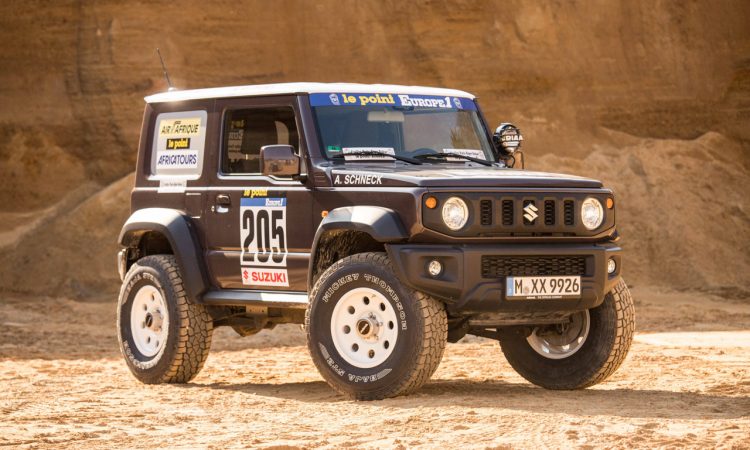 Suzuki Jimny von delta4x4 –Back to the Roots of Dakar 7 750x450 - Revival des Suzuki Jimny - Delta 4x4 verpasst dem Zwerg einen Offroad Anzug