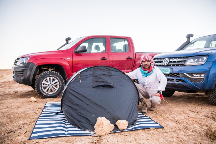 Volkswagen VW Amarok Experience Tour 2018 Oman VW Nutzfahrzeuge Volkswagen Nutzfahrzeuge VW Amarok Offroad AUTOmativ.de Benjamin Brodbeck 21 750x501 - Pick-Up Spezial mit VW Amarok, Toyota Hilux und Co: Unsere Top 5  Gelände-Pritschen!