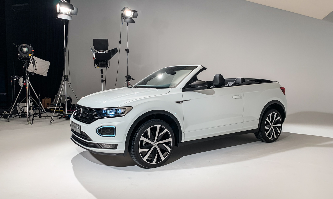 Neues VW T-Roc Cabriolet: Herzkammerflimmern bei der ersten Sitzprobe? @   - Das Auto Magazin