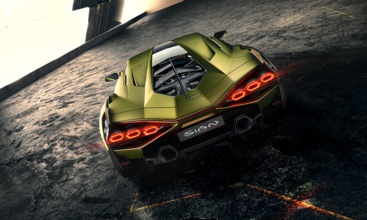 Lamborghini Sian IAA 2019 5 750x450 - Lamborghini Sián - ein italienischer Traum mit grünem Anstrich