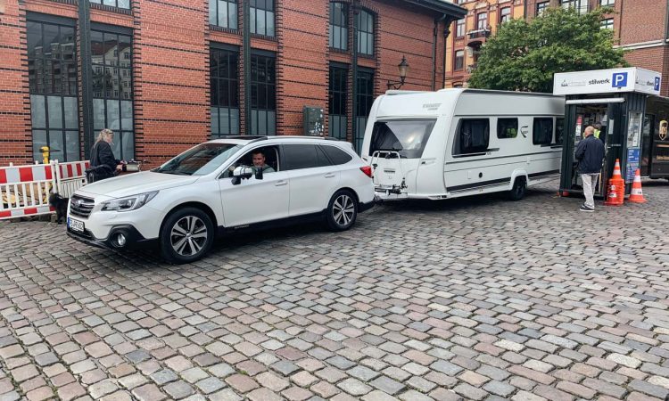 Subaru Outback 2.5i mit Fendt Caravan Bianco Activ 515 SD auf Tour nach Hamburg AUTOmativ.de Benjamin Brodbeck 82 750x450 - Test Caravan-Gespann: Fendt Bianco Activ 515 SD mit Subaru Outback 2.5i