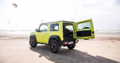 Suzuki Jimny 2019 im Test und Fahrbericht Offroad und Onroad Strand SUV AUTOmativ.de Benjamin Brodbeck 5 390x205 - Test Suzuki Jimny 1.5 Allgrip (Comfort+): Fun on the Beach