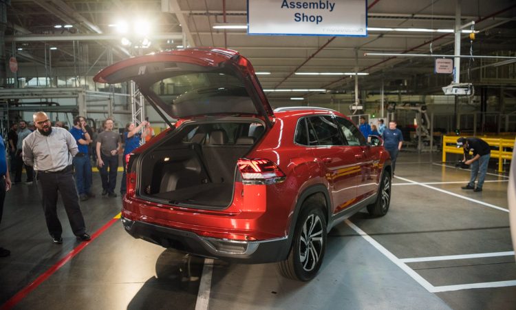 VW Volkswagen Atlas Cross Sport Weltpremiere Chattanooga AUTOmativ.de Benjamin Brodbeck 65 750x450 - Erste Sitzprobe im VW Atlas Cross Sport: US-SUV-Coupé im dynamischen Look!