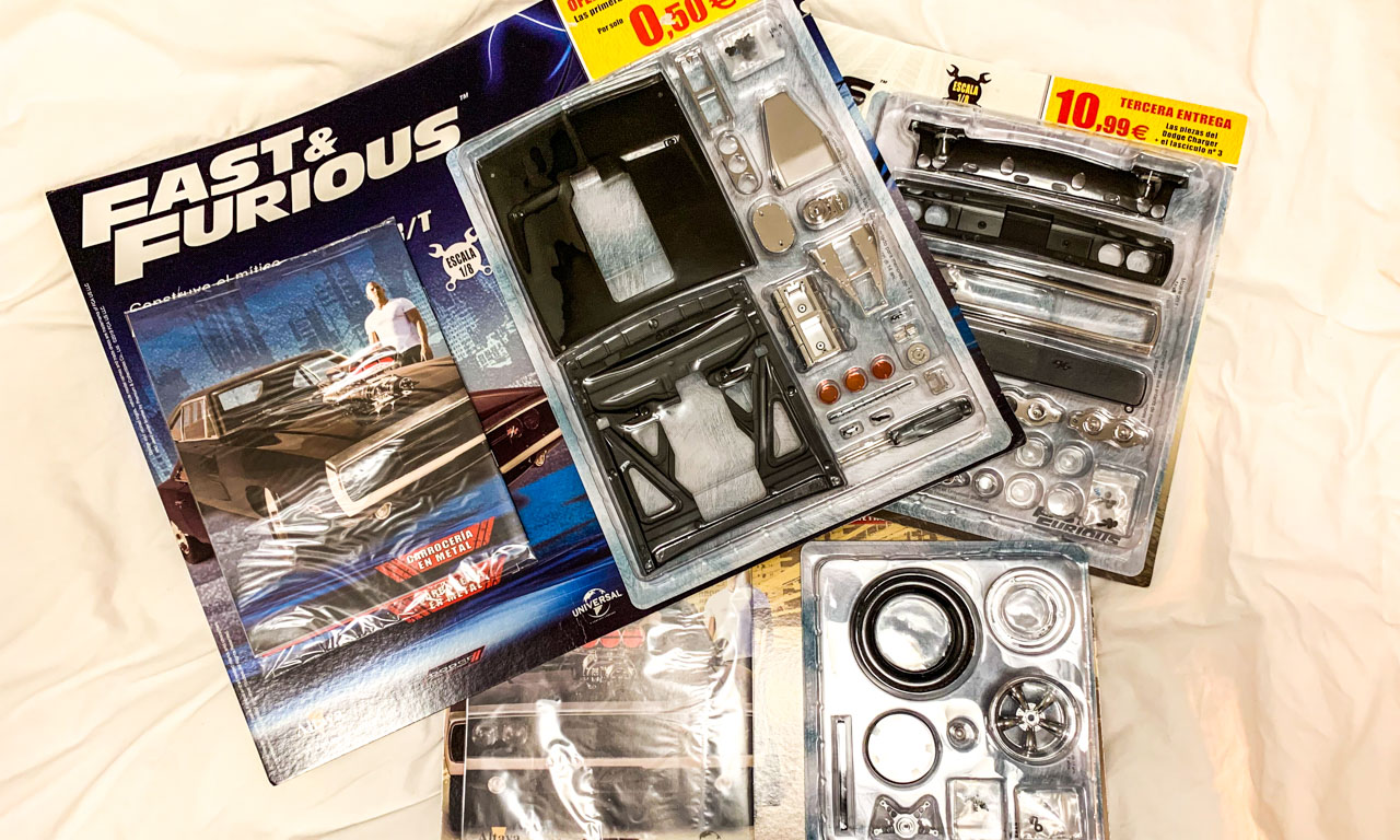 Fast /& Furious Bauen Sie den Legenderen Dodge Charger R//T 1:8 Teil 6 Bausatz