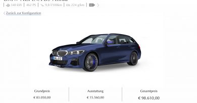 Alpina B3 Konfigurator 390x205 - BMW Alpina B3 Verkaufsstart: Das wäre unsere Konfiguration!