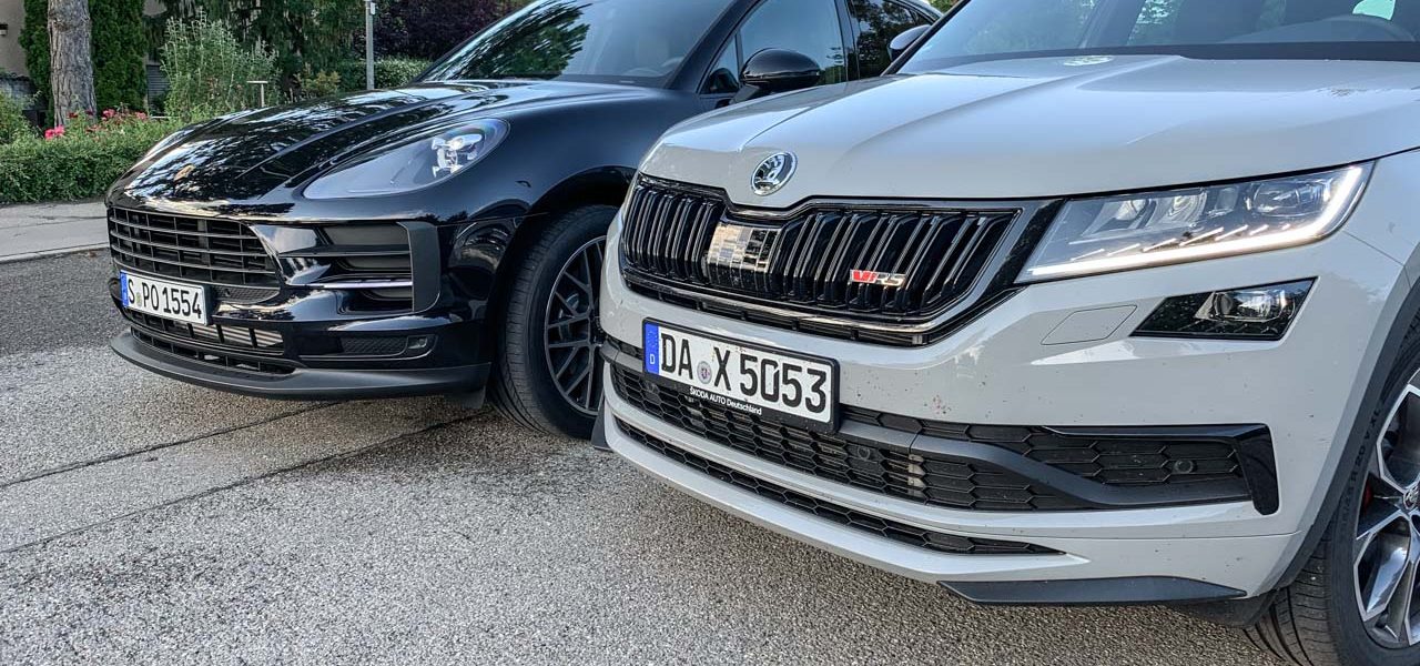 Skoda Kodiaq RS vs Porsche Macan Basis Vergleich Test und Fahrbericht AUTOmativ.de Benjamin Brodbeck 9 1280x600 - SUV-Vergleich: Skoda Kodiaq RS oder Porsche Macan?