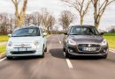 Mild-Hybride im Vergleich: Fiat 500 Hybrid vs. Suzuki Swift Hybrid