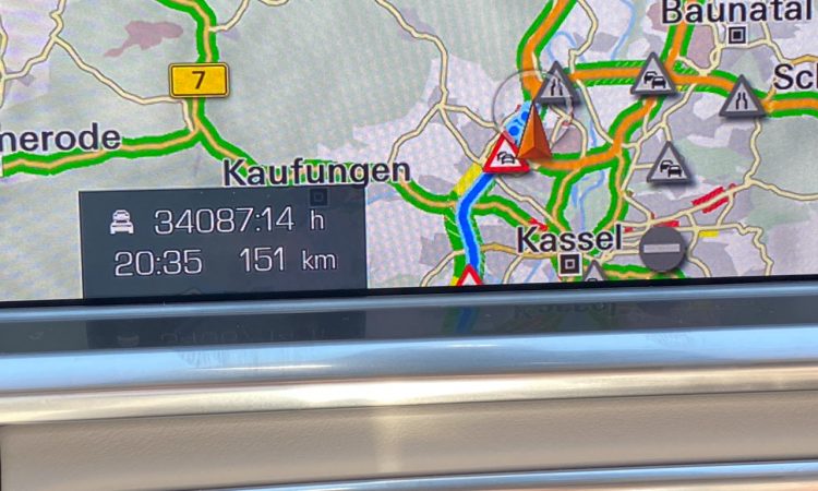 Porsche Panamera Navigationssystem Fehler Stunden 6 750x450 - 34.087:14 Stunden Verzögerung im Porsche Navi für 151 Kilometer?!