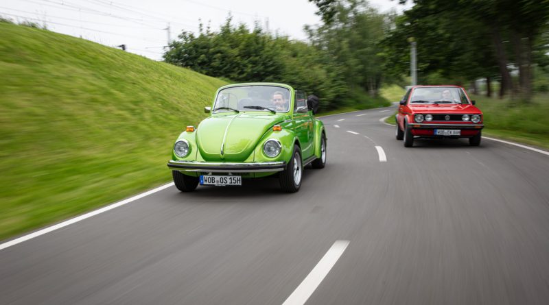 Volkswagen VW Kaefer 1303 Cabriolet Golf 1 Cabriolet Erdbeerkoerbchen Ausfahrt Challenge AUTOmativ.de 17 800x445 - Wenn Cabrio, dann VW Käfer 1303 oder Golf 1 "Erdbeerkörbchen"?