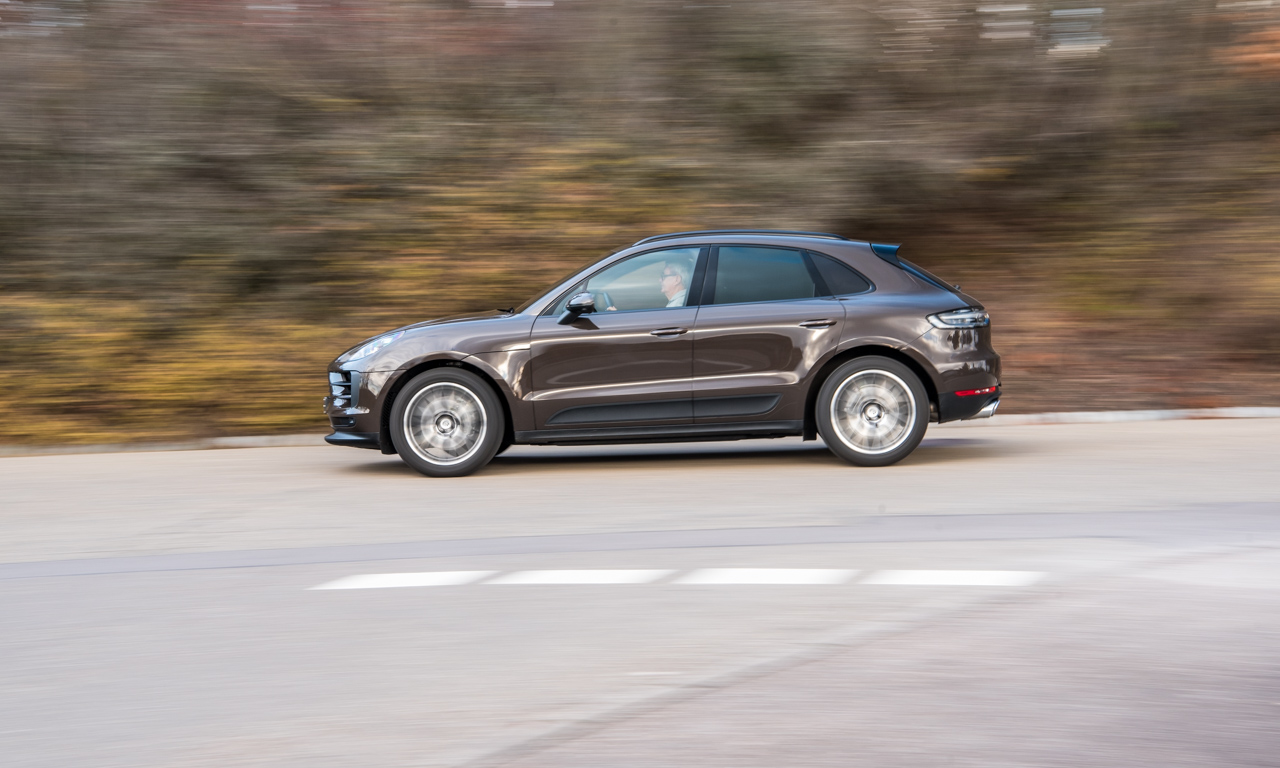 Porsche Macan S Test Fahrbericht trueffelbraun metallic Interieur Lederausstattung Bi Color schwarz mojavebeige oder doch Porsche Macan GTS AUTOmativ.de 57 - Porsche Macan S oder doch Macan GTS? 108.000 Euro-Macan S im Test!