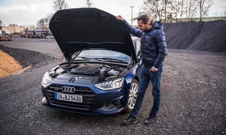 Audi A4 40 TDI quattro mHEV Mild Hybrid im Test AUTOmativ.de Benjamin Brodbeck 21 750x450 - Audi A4 40 TDI quattro im Fahrbericht: Des Vielfahrers Liebling