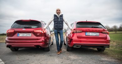 Ford Focus ST Turnier vs. Skoda Octavia RS Combi Test Review Fahrbericht Vergleich Power Kombis AUTOmativ.de Benjamin Brodbeck 52 390x205 - Ford Focus ST Turnier vs. Skoda Octavia RS Combi: Power-Kombis im Test!