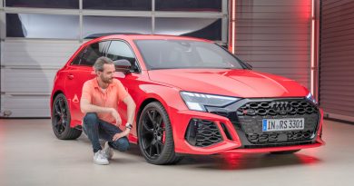 Audi RS 3 Sportback Audi RS 3 Limousine 400 PS MY2022 Tangorot Test Sitzprobe Review AUTOmativ.de Benjamin Brodbeck 3 390x205 - Neuer Audi RS 3 Sportback und Limousine (2021): Ist das alles?!