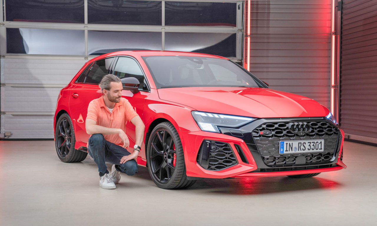 Audi rs3 Sportback оранжевый