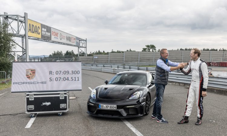 Neuer Porsche 718 Cayman GT4 RS Nordschleife Rekord AUTOmativ.de 5 750x450 - Neuer Porsche 718 Cayman GT4 RS mit mega Flügel und neuem Nordschleifen-Rekord!