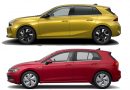 Opel Astra „Elegance“ vs. VW Golf 8 „Style“: Der Konfigurator-Vergleich!