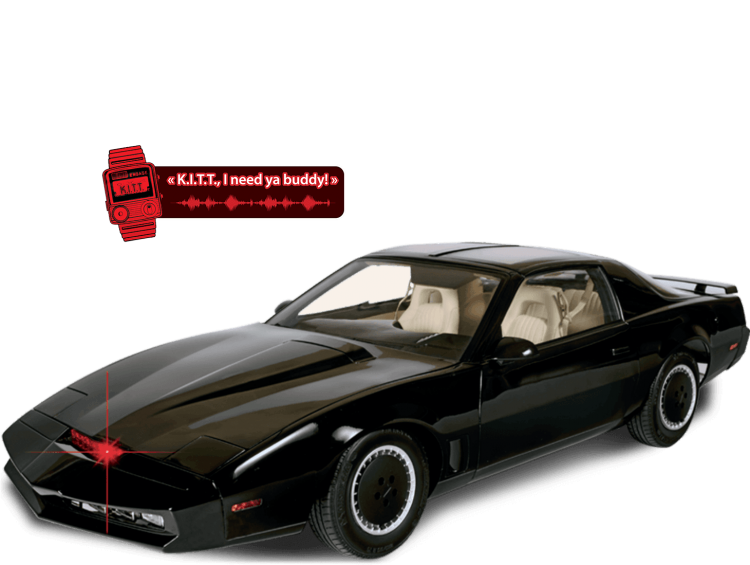 knightrider about message 2 750x565 - Wir bauen K.I.T.T. aus der Serie Knight Rider im Maßstab 1:8! - Fanhome macht's möglich