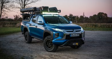 Mitsubishi L200 Off Road und Explorer LED Lightbar Camping L200 Expeditionsmobil AUTOmativ.de 25 390x205 - Mitsubishi L200 Explorer (2.2 DI-D 4WD, DoKa) im Test: Autarkes Expeditionsmobil auf Pick-up Basis