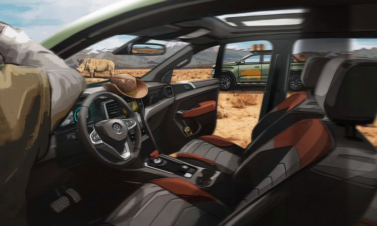 Neuer VW Amarok 2022 Interieur 750x450 - Neuer VW Amarok kommt ab Mitte 2022 wieder mit V6-Diesel! [UPDATE]