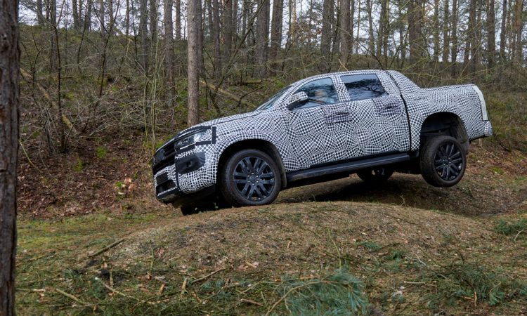 Volkswagen VW Amarok 2023 Erste Bilder Prototyp Offroad Test AUTOmativ.de Benjamin Brodbeck 12 750x450 - Neuer VW Amarok kommt ab Mitte 2022 wieder mit V6-Diesel! [UPDATE]