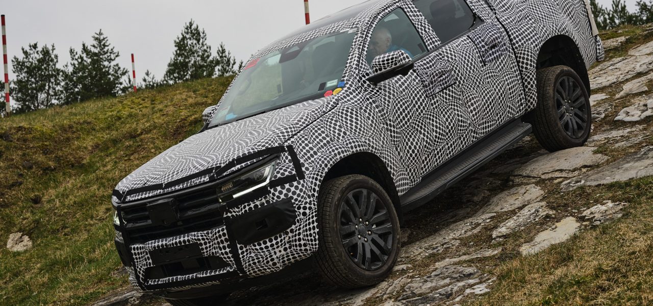 Volkswagen VW Amarok 2023 Erste Bilder Prototyp Offroad Test AUTOmativ.de Benjamin Brodbeck 5 1280x600 - Neuer VW Amarok kommt ab Mitte 2022 wieder mit V6-Diesel! [UPDATE]