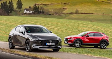 2022 Mazda3 and 2022 Mazda CX 30 390x205 - Mazda3 und Mazda CX-30: Modelljahr 2022 bringt Sondermodell Homura