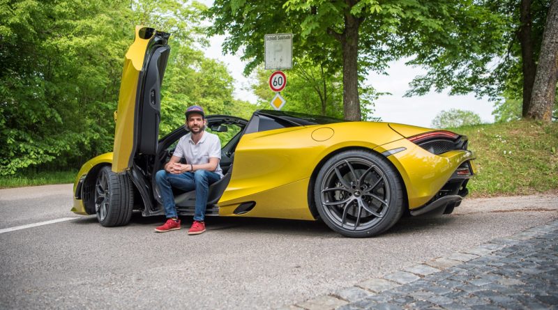 McLaren 720S Spider MY2021 Test und Fahrbericht McLaren in Solis Yellow Supersportwagen Stuttgart AUTOmativ.de Benjamin Brodbeck 76 800x445 - Darf (oder muss) es in einem 380.000 Euro teuren Auto pfeifen?