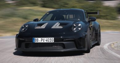 Porsche 911 GT3 RS 992 Gen. 2022 2023 Aerodynamik Supersportwagen Fahrwerk AUTOmativ.de 3 390x205 - Porsche 911 GT3 RS (992): Mächtigster Saug-Renner kommt Ende des Jahres