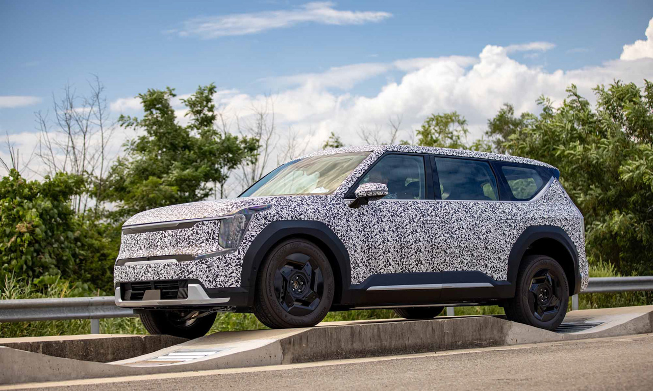 Kia EV9 SUV-Hammer kommt Anfang 2023! @  - Das Auto Magazin