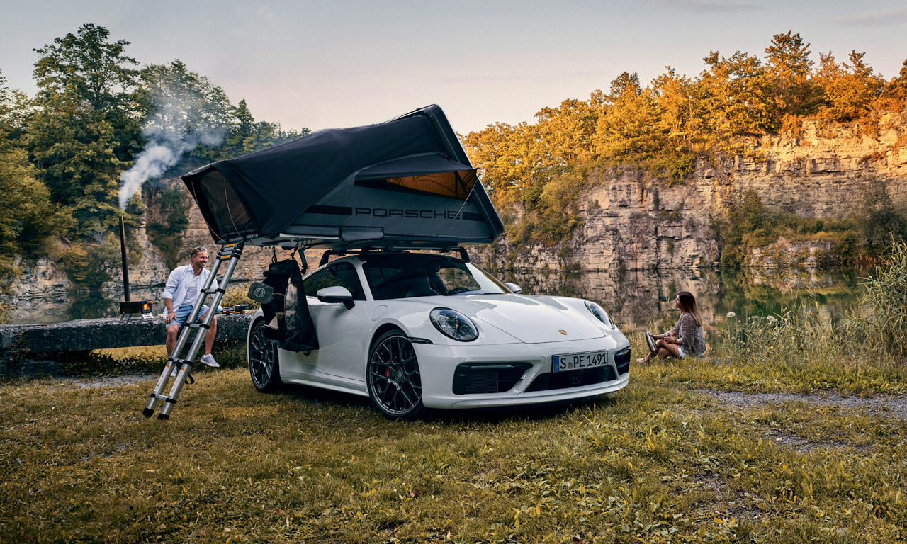 Campen im und auf dem Porsche 911? Na klar! AUTOmativ.de Das Auto Magazin