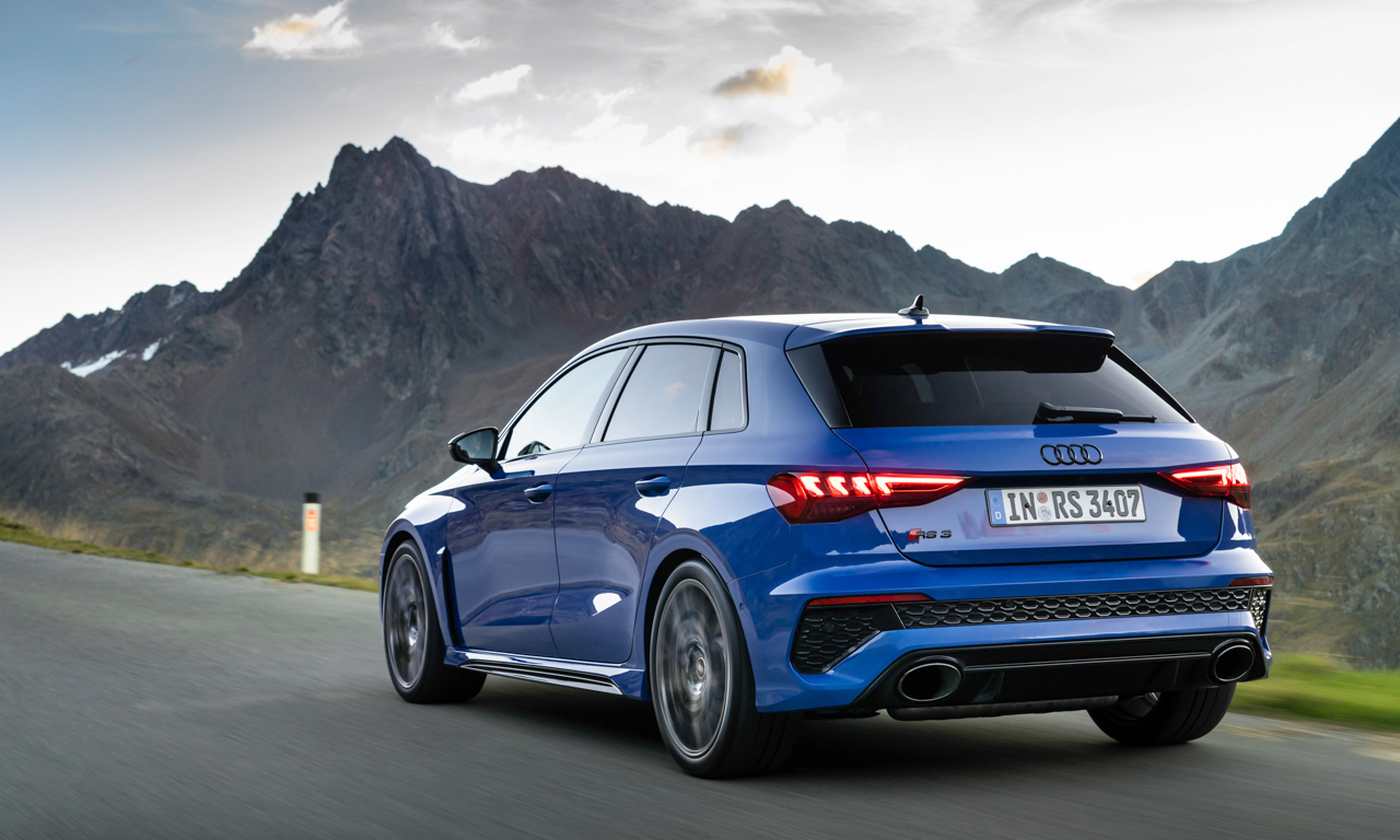 Audi RS 3 performance edition 2023 mit 407 PS kommt Anfang 2023