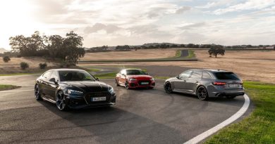 Audi RS 4 Avant und Audi RS 5 Derivate mit competition plus-Paket im Modelljahr 2023