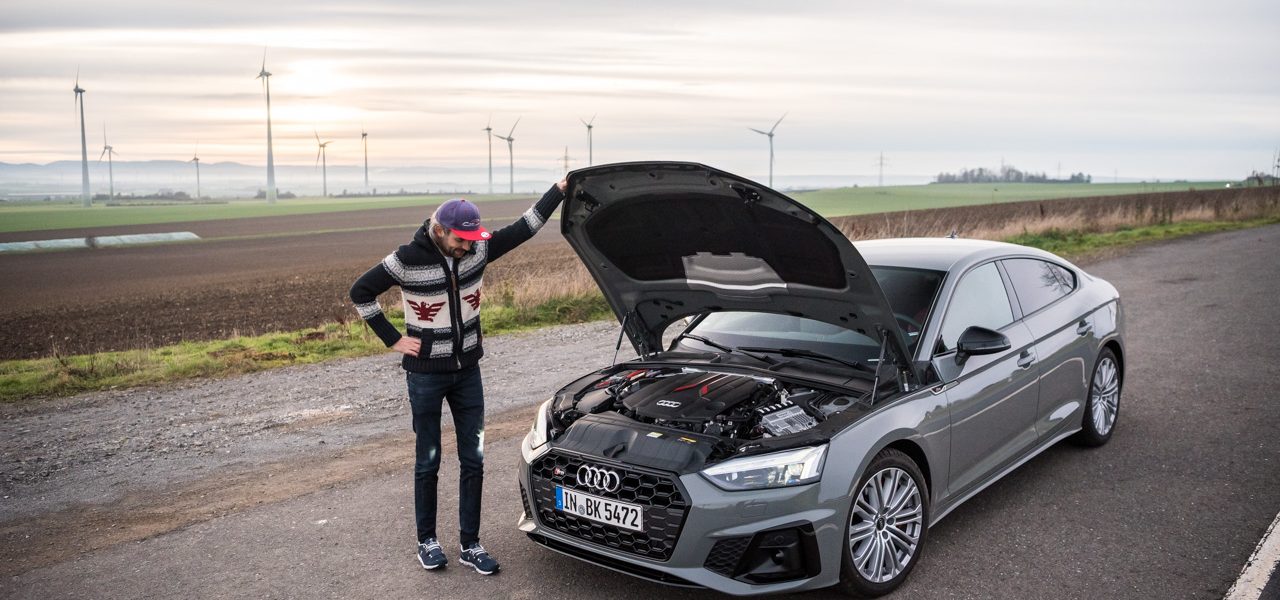 Audi S5 Sportback TDI: Perfekt – um Strom zu sparen!
