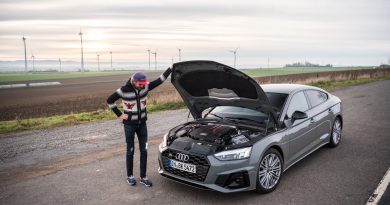 Audi S5 Sportback TDI 2022 V6 Diesel mit 3.0 Liter Motor und 341 PS in Quantumgrau Test und Fahrbericht Review AUTOmativ.de Benjamin Brodbeck 75 390x205 - Audi S5 Sportback TDI: Perfekt - um Strom zu sparen!